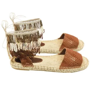 Flat Sandals Silvia Cobos Minca Brown