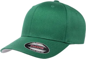 Flexfit Men's Athletic Baseball Fitted Cap Green