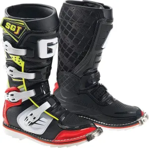 Gaerne SG-J Youth Hi-Viz Yellow/Red Motocross Boots