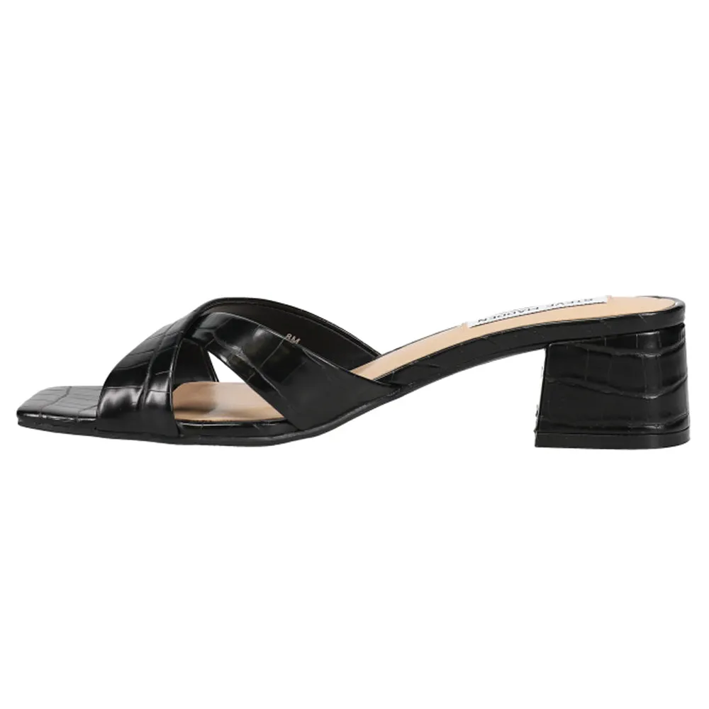 Gaia Ankle Strap Block Heel Sandals