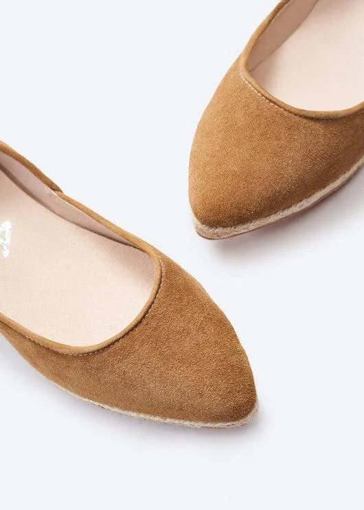 Garvet Suede Women's Espadrille Flats