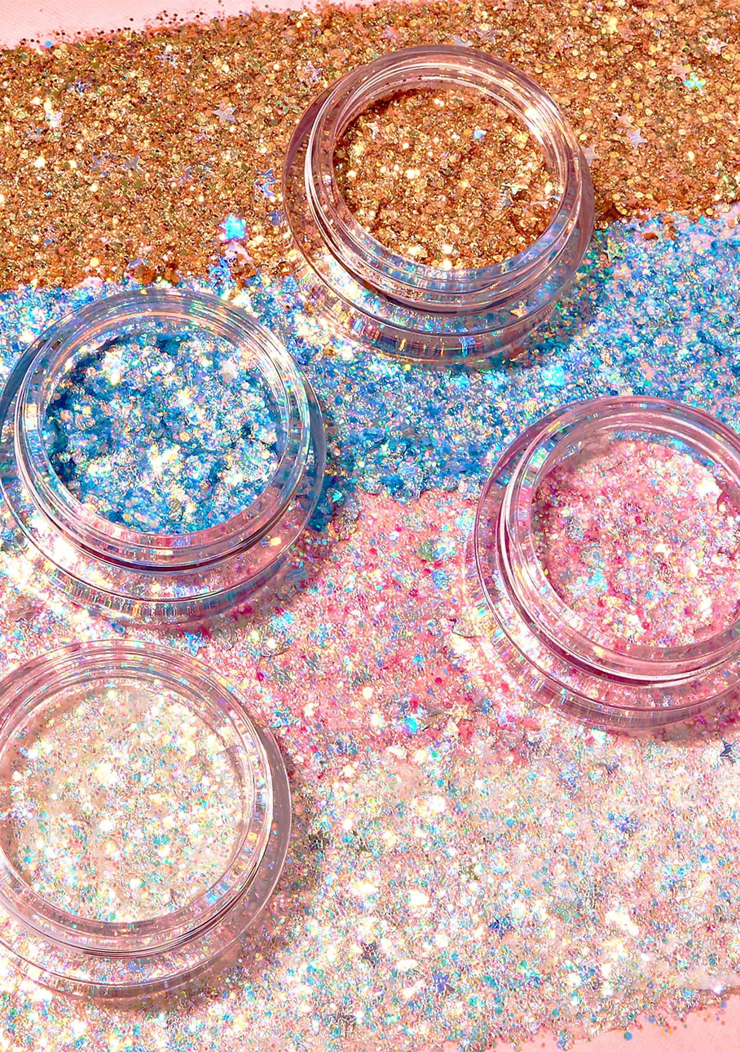 GLITTER SHARTS Gel Glitter Pots -01 Super Galactic