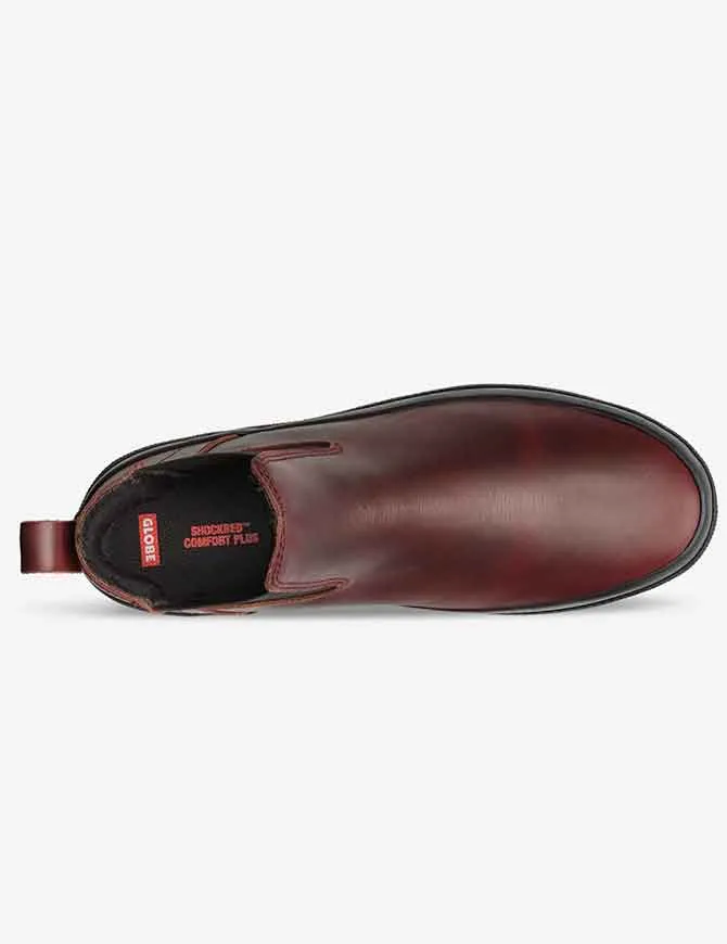 Globe Dover II Winter Shoe | Oxblood/Black