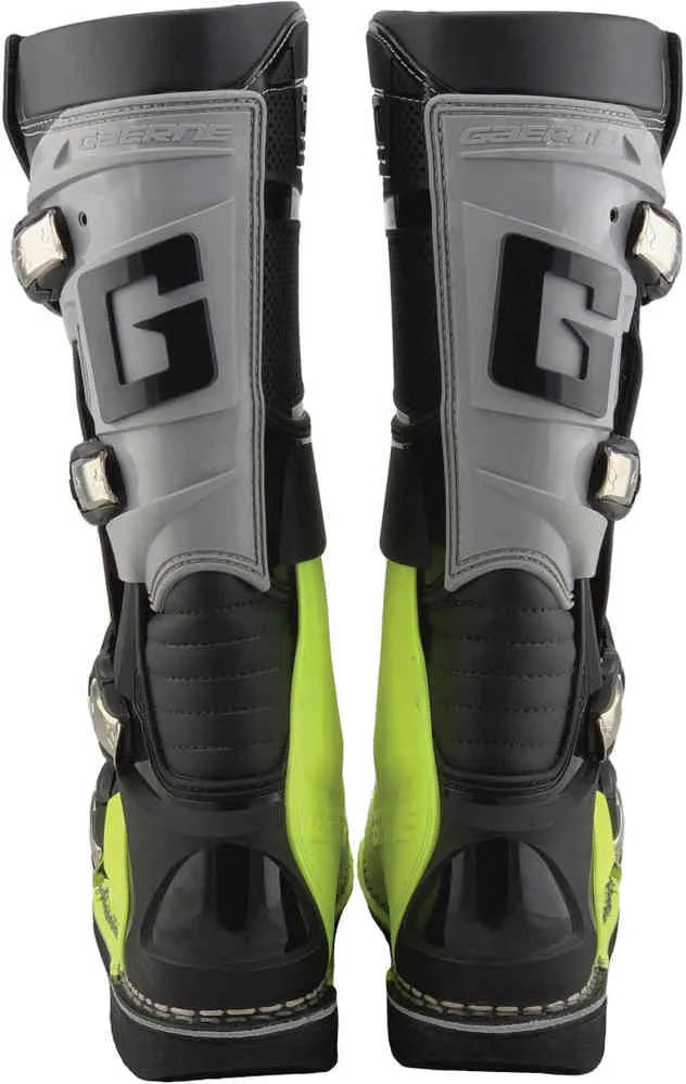 Goodyear GX-1 Gaerne Motocross Boots, Black/Grey/Yellow