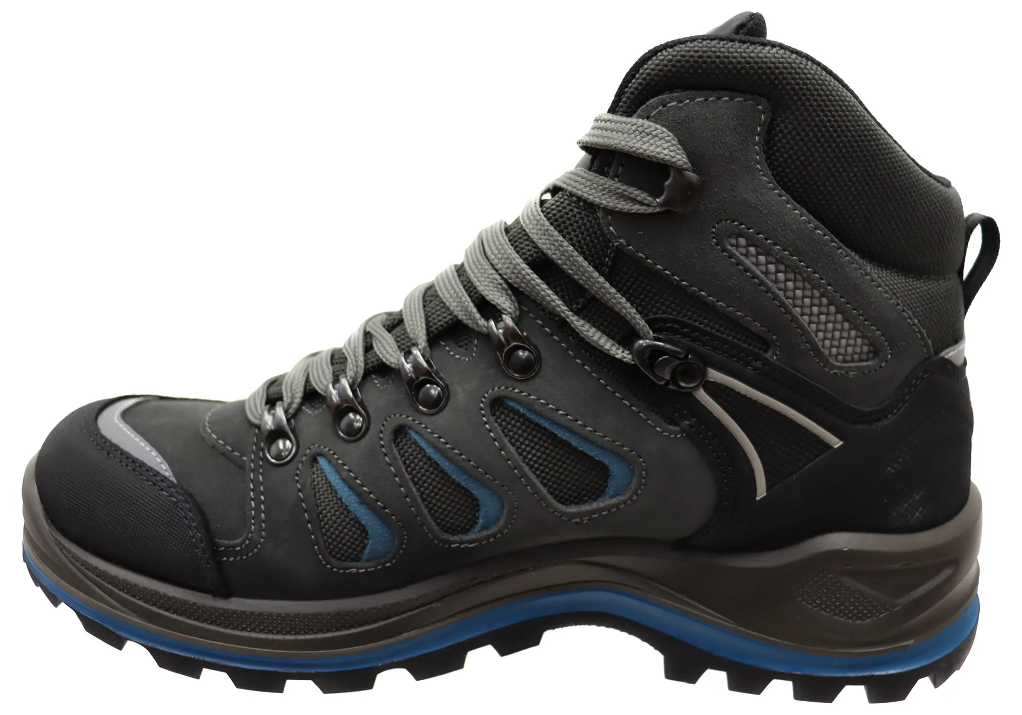 Grisport Womens Flinders Mid Hiking Waterproof Boots Made In Italy