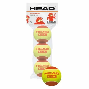 Head 3B Head T.I.P. Red - Polybags of 3 balls