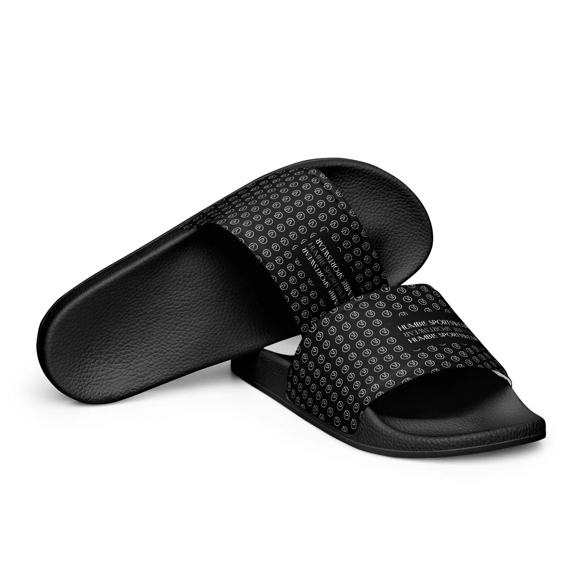 Humble Sportswear™ Women’s Black Slides Sandals