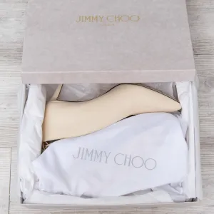 Jimmy Choo Linen Leather Lark 65 Shoes