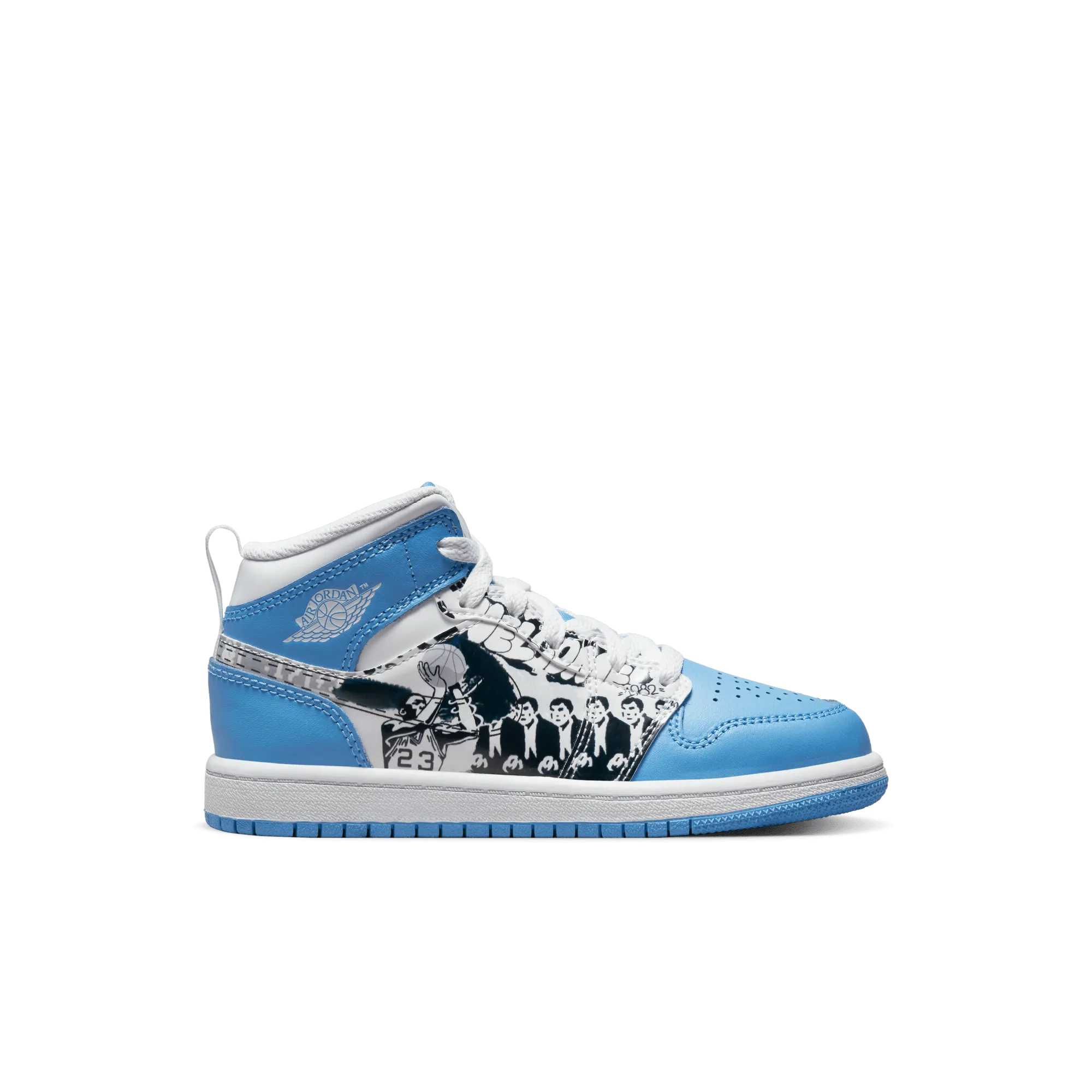 Jordan 1 Mid Sneaker School (TD)