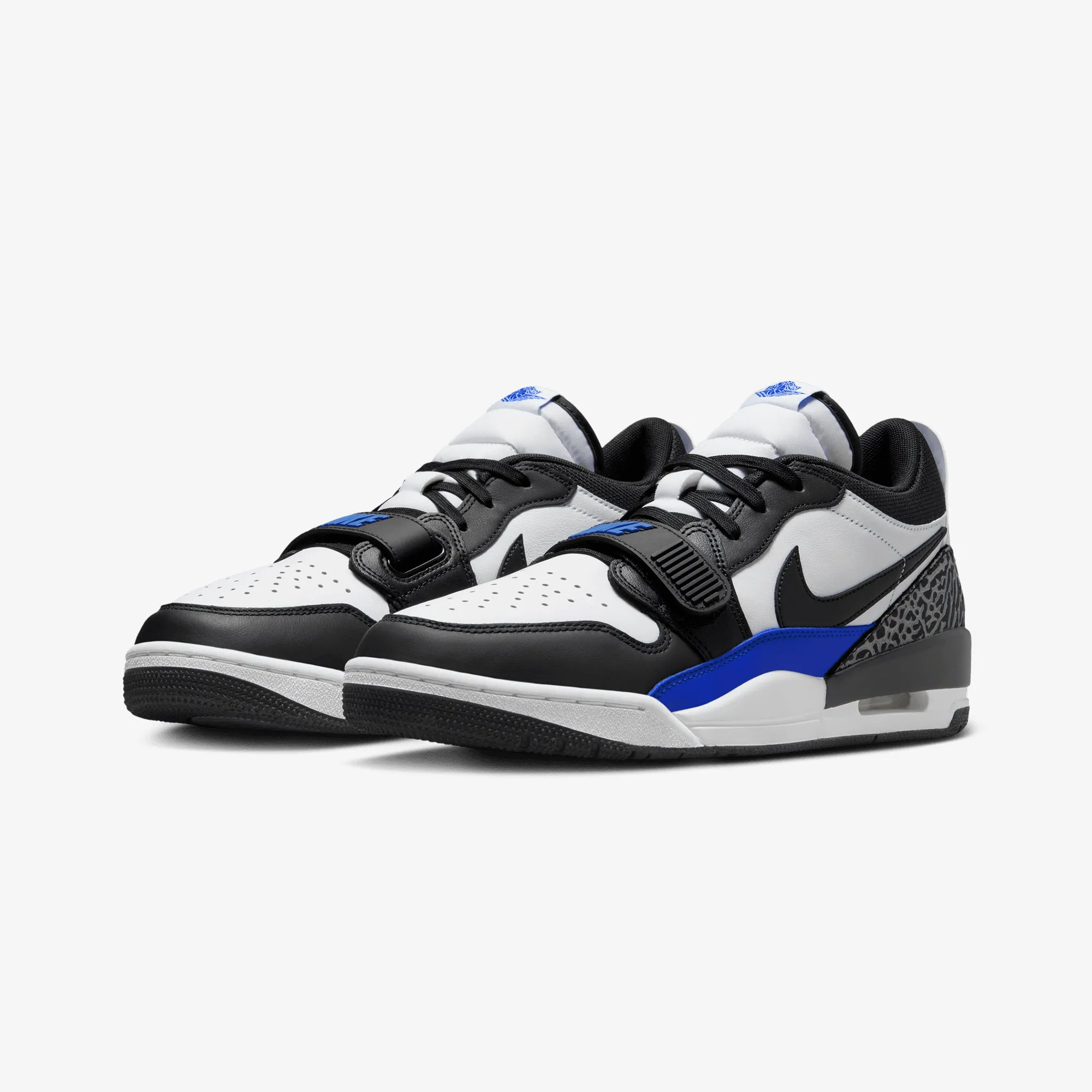 JORDAN | AIR JORDAN LEGACY 312 LOW { WHITE/BLACK-GAME ROYAL-WOLF GREY