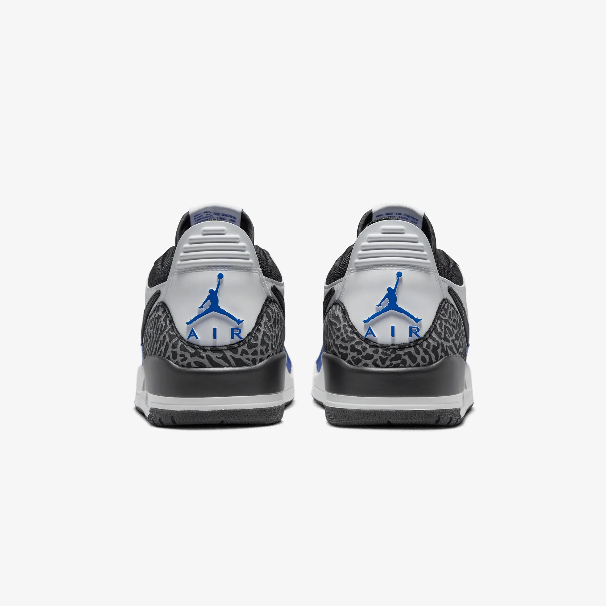 JORDAN | AIR JORDAN LEGACY 312 LOW { WHITE/BLACK-GAME ROYAL-WOLF GREY