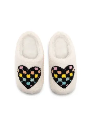 Kids Checkered Slippers