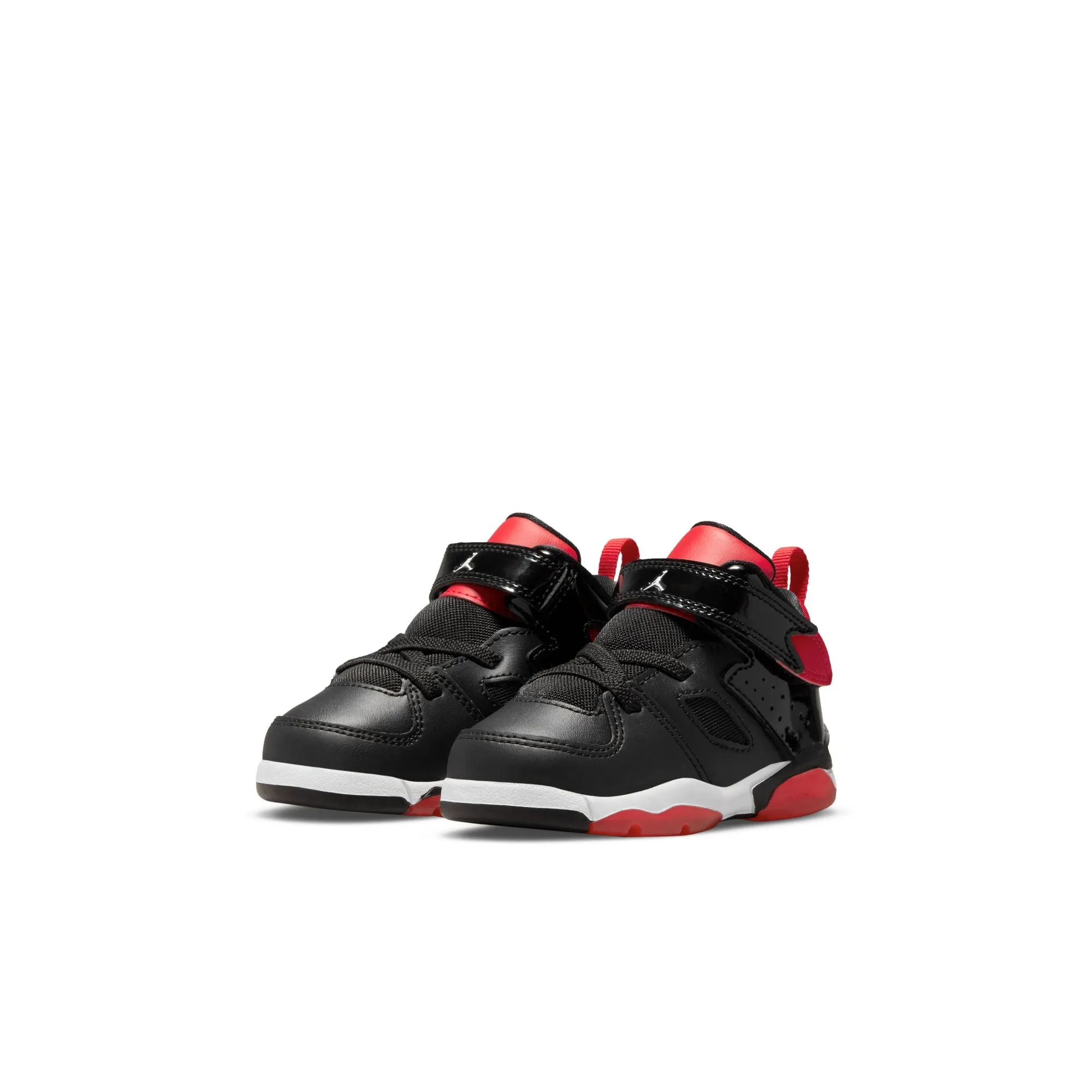 KIDS JORDAN FLIGHT CLUB '91 TD (BLACK/WHITE/UNIVERSITY RED)