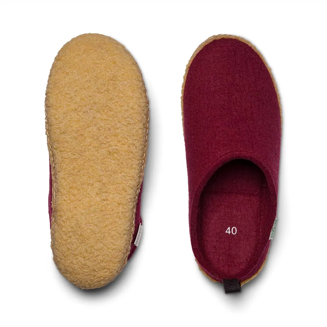 Kyrgies Outdoor Wool Slides