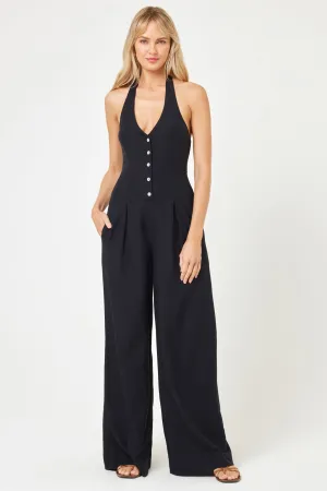 LSPACE - ALENA JUMPSUIT BLACK