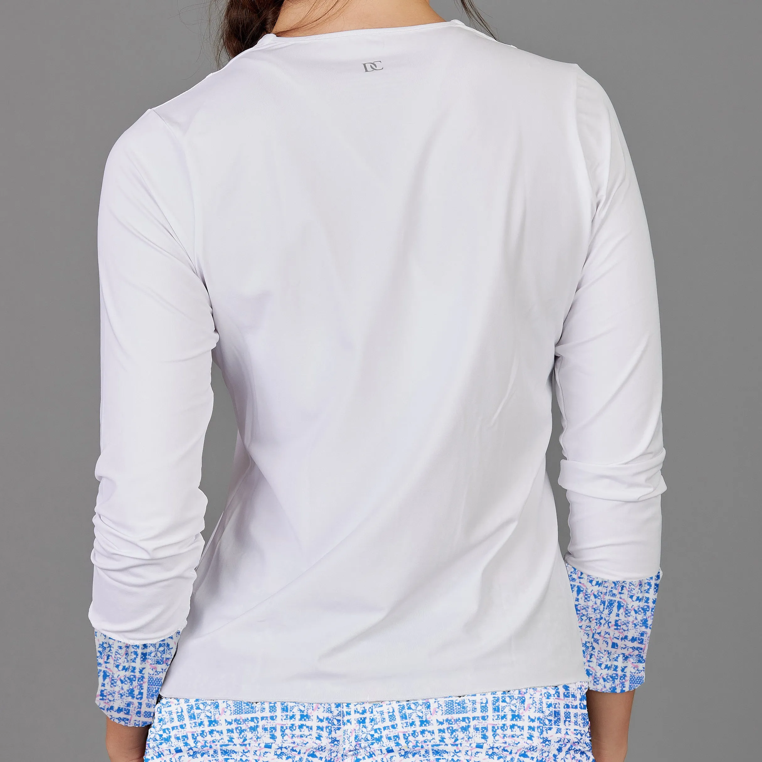 Luminance Long-Sleeve Top (white)