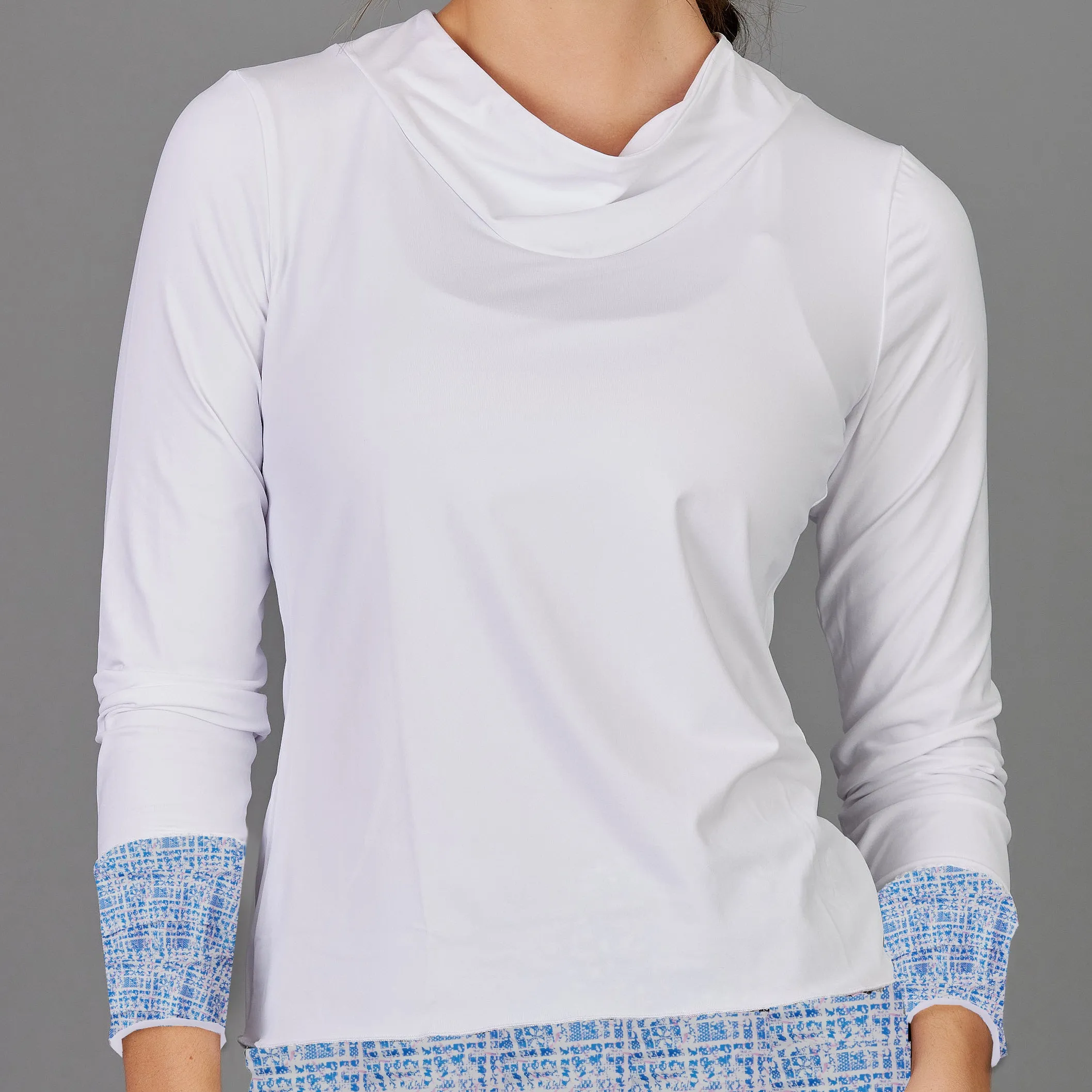 Luminance Long-Sleeve Top (white)