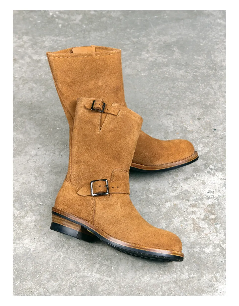 Men's Suede Engineer Boots 302