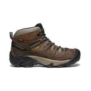 Men's Targhee II Mid Waterproof Hiking Boots  |  Shitake/Brindle