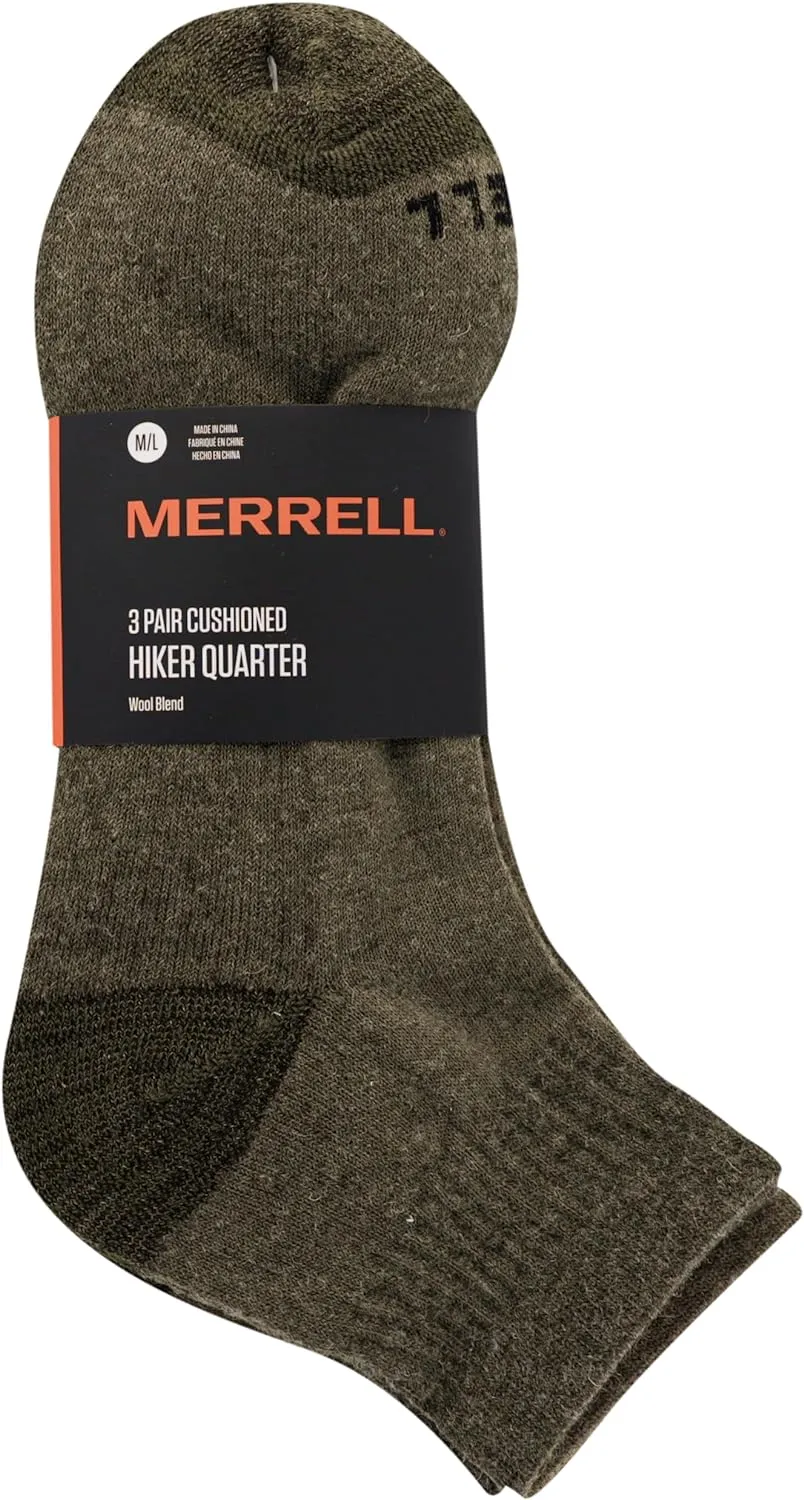 Merrell Men's and Women's Wool Everyday Hiking Socks