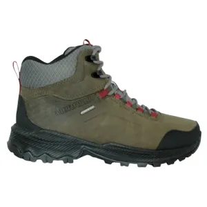 Merrell Mens Hiking Boots - Forestbound Mid - Grey