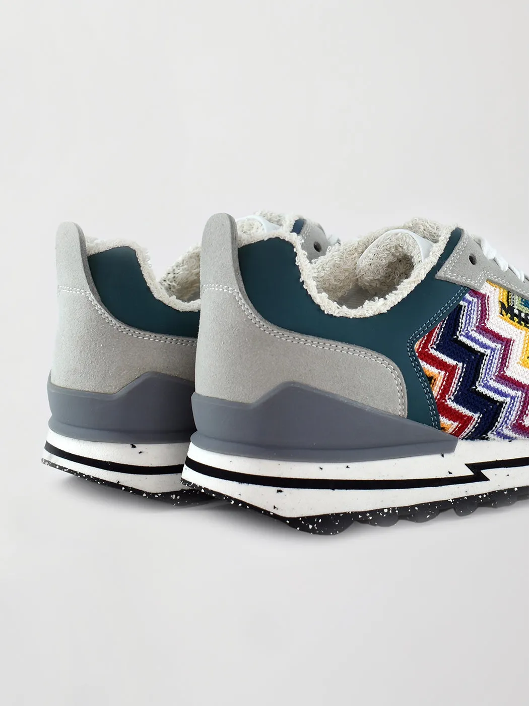 Missoni Running - White/Petroleum