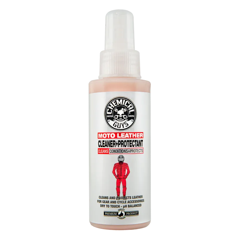 Moto Leather Cleaner & Protectant Cleans, Conditions and Protects (4 oz/118ml/pocketsize)