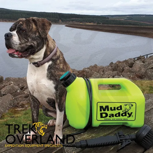 Mud Daddy Jojo - 5L Portable Mud Washing Device for Dogs, Hikers, Bikes & More! - MD-JOJO