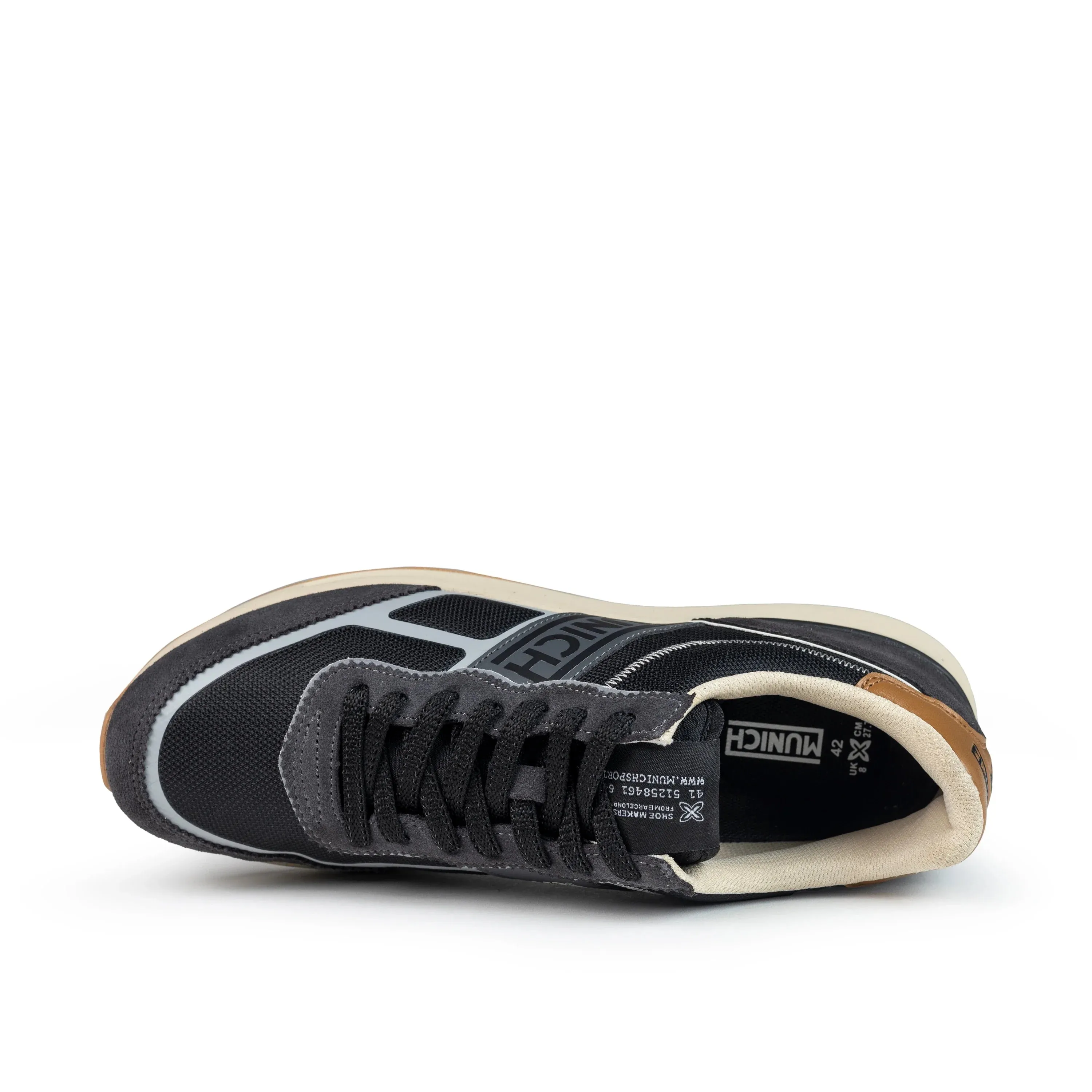 MUNICH | SNEAKERS HOMBRE | CORSA 08 | NEGRO