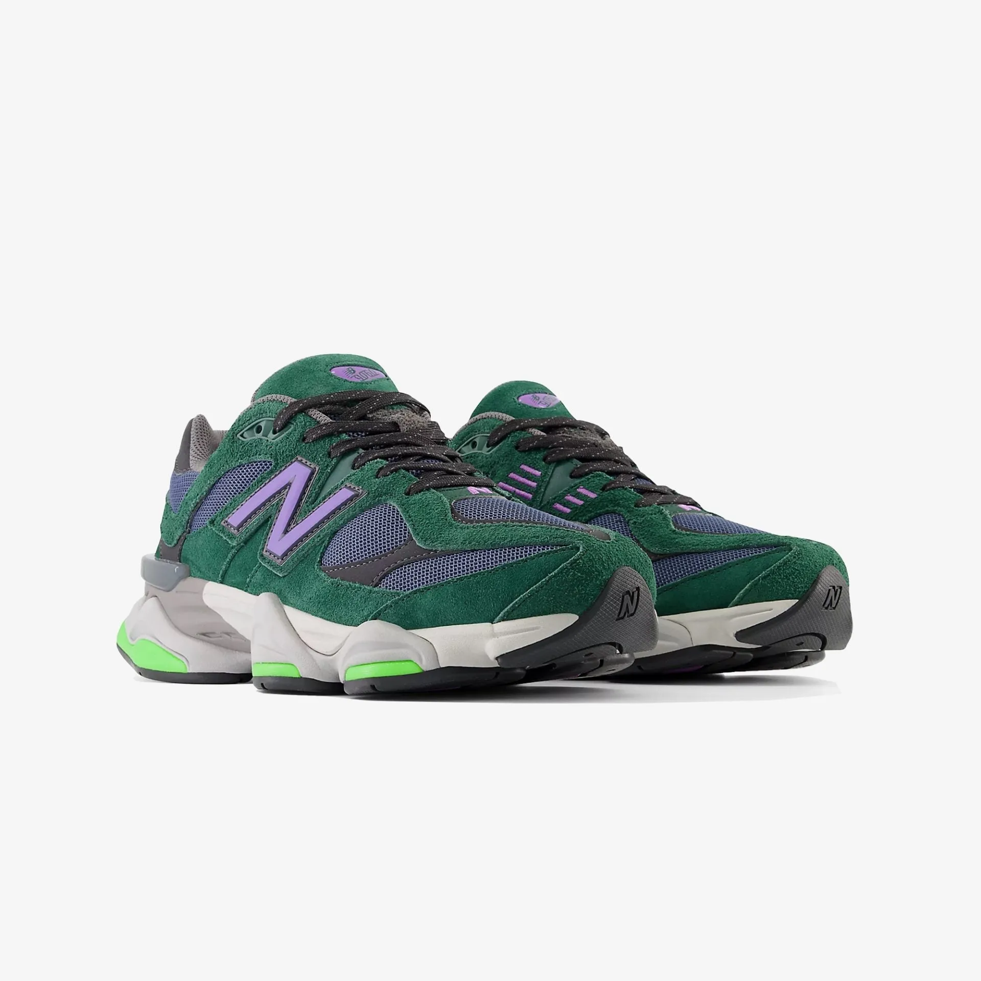 New Balance | 9060  { GREEN/PURPLE