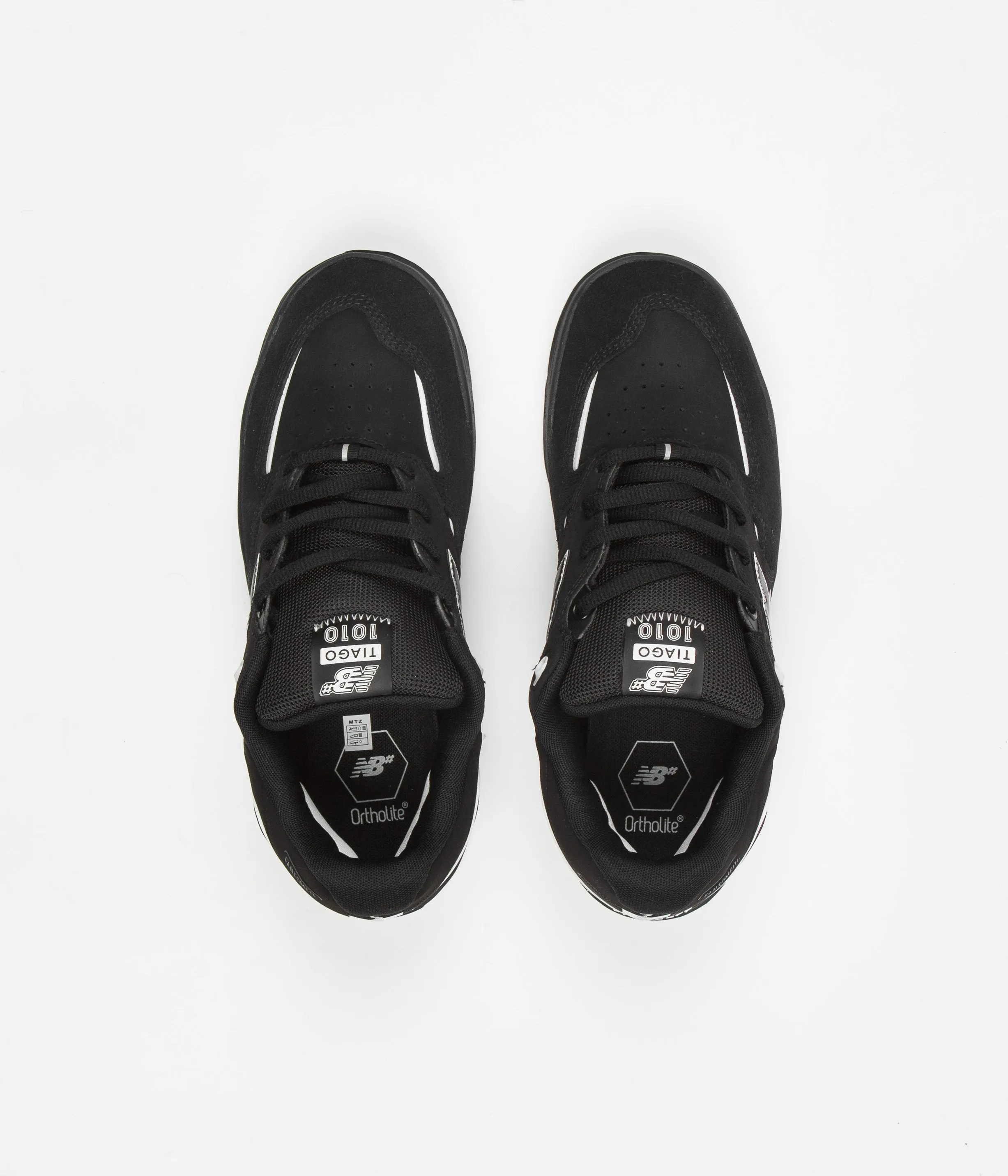 New Balance Numeric 1010 Tiago Lemos Shoes - Black / White