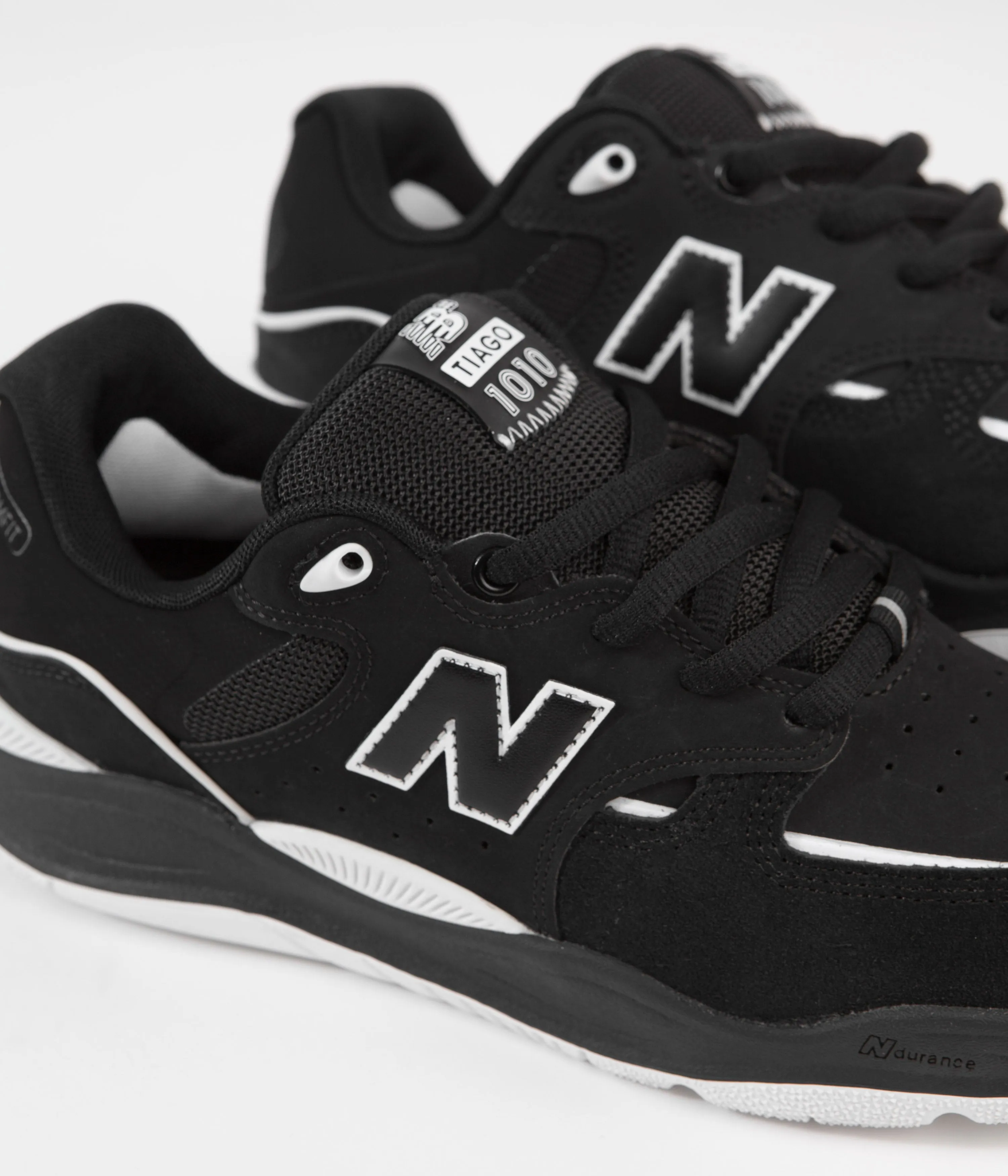 New Balance Numeric 1010 Tiago Lemos Shoes - Black / White