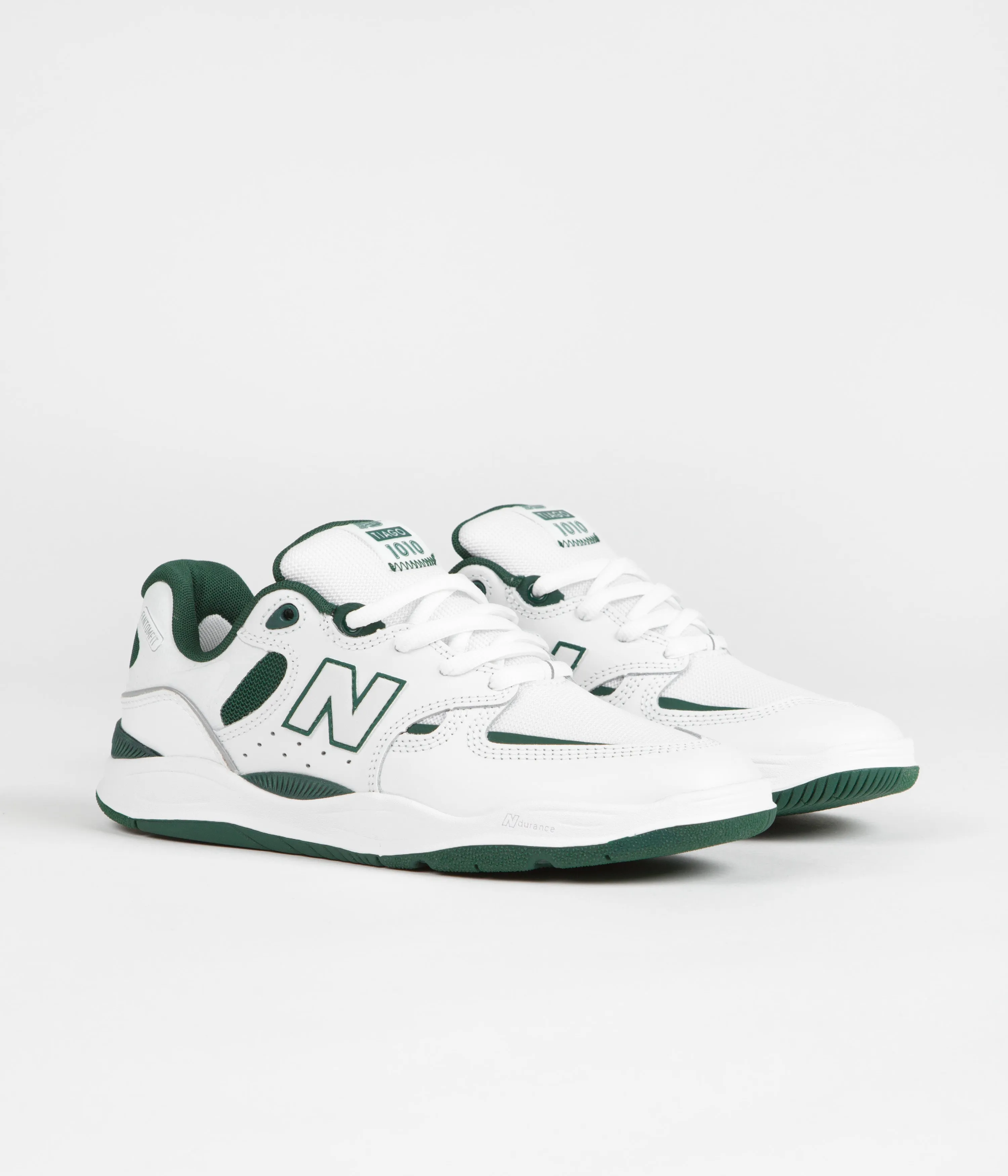 New Balance Numeric 1010 Tiago Lemos Shoes - White / Green