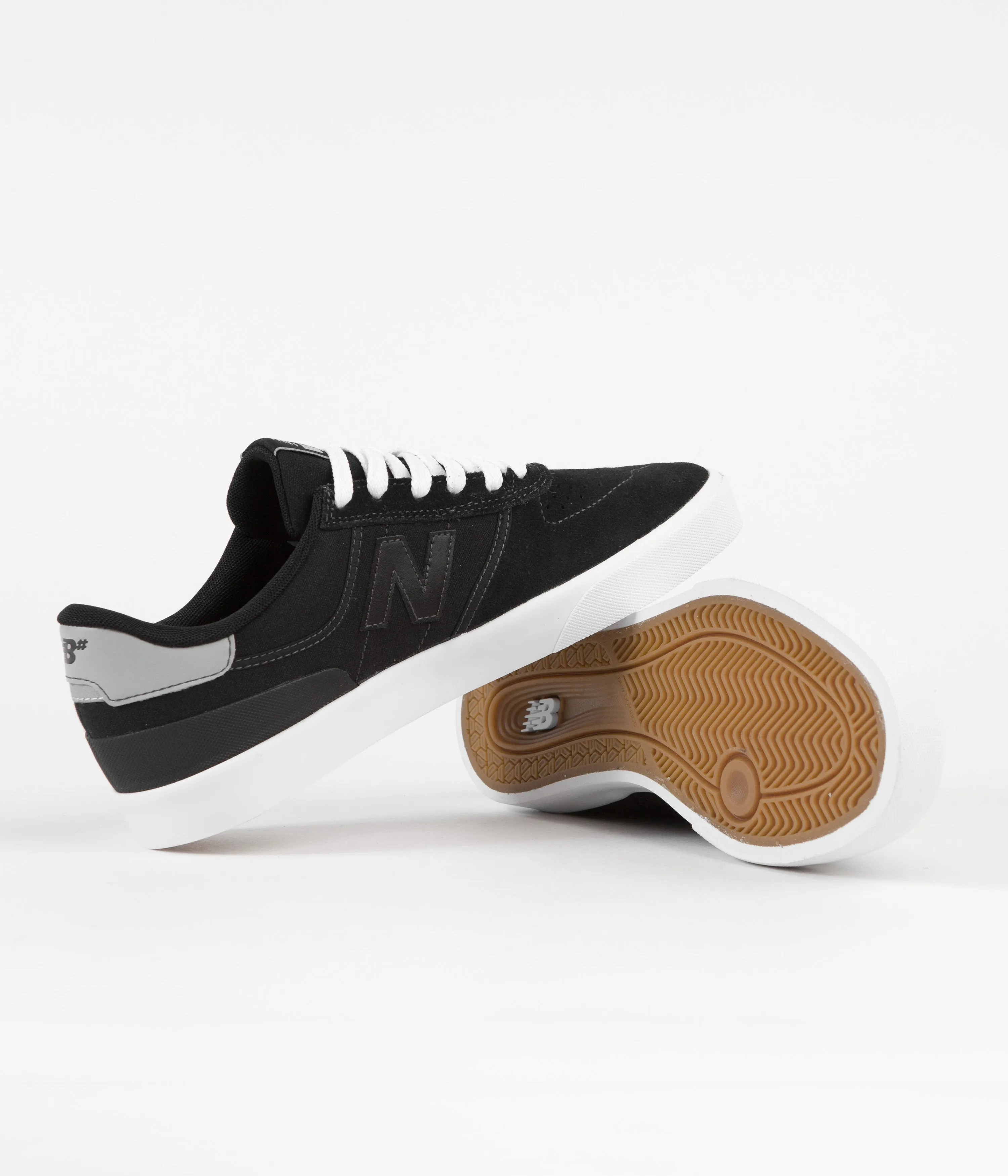 New Balance Numeric 272 Shoes - Black / White / Black