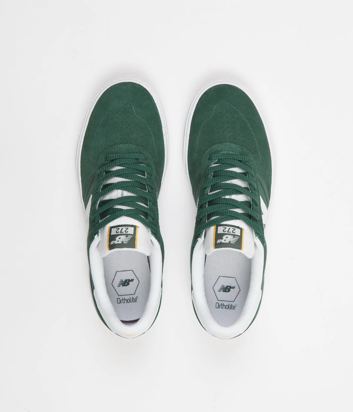 New Balance Numeric 272 Shoes - Green / White