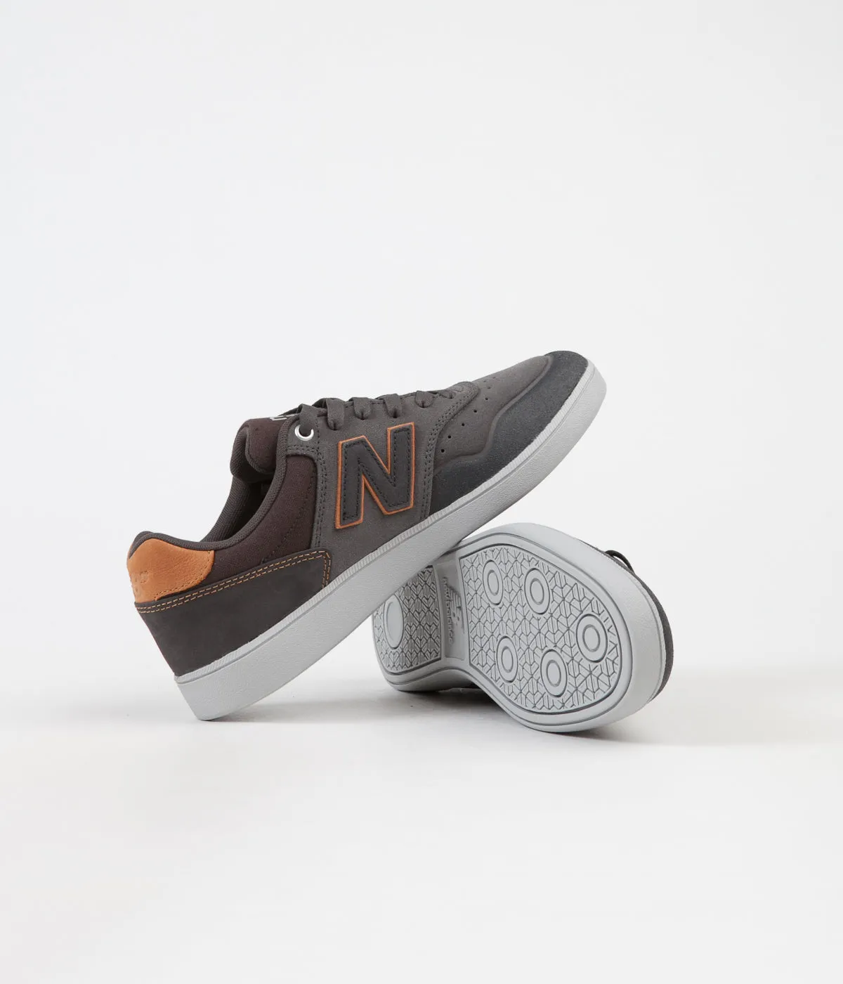 New Balance Numeric 288 Shoes - Grey / Rust