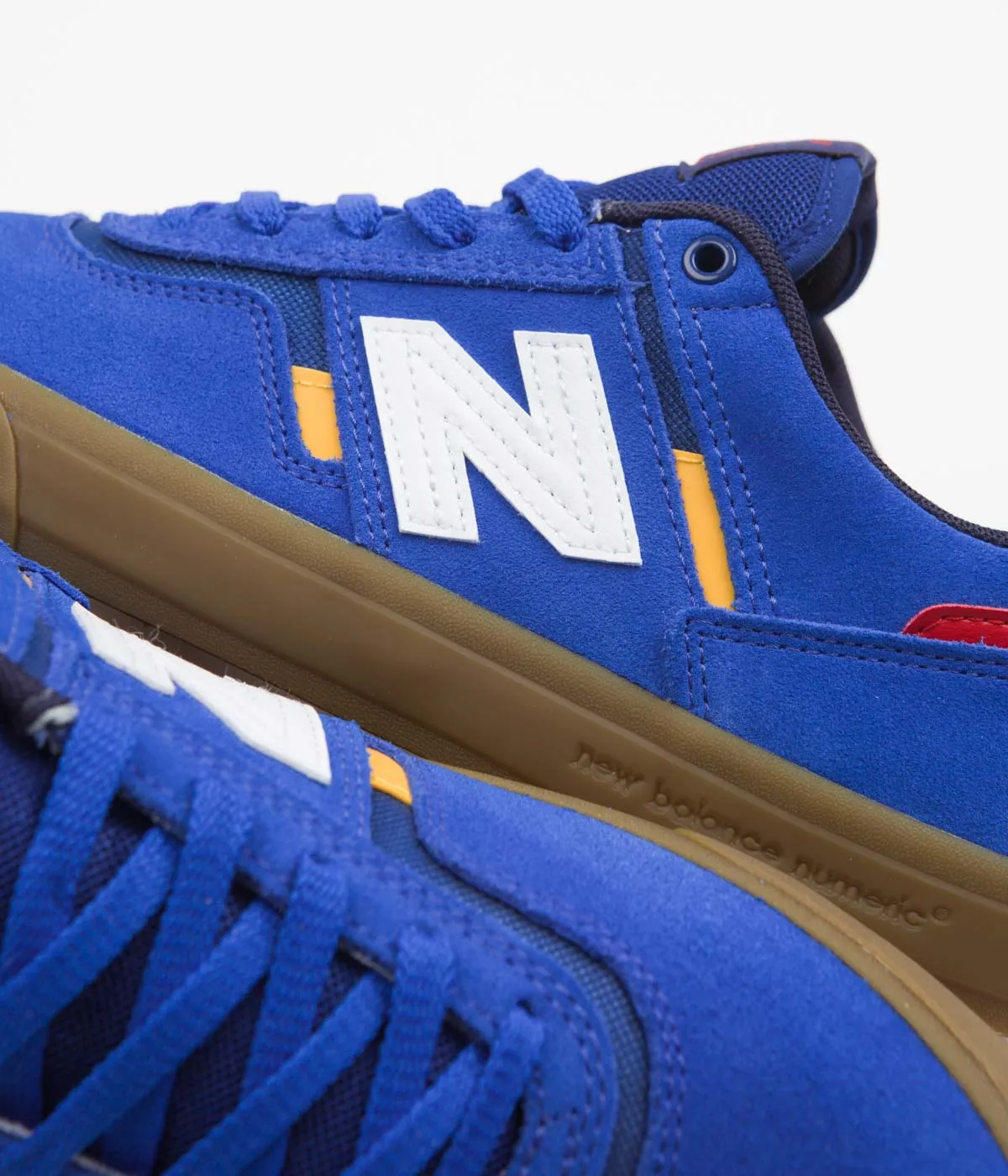 New Balance Numeric 306 Jamie Foy Shoes - Blue / Yellow