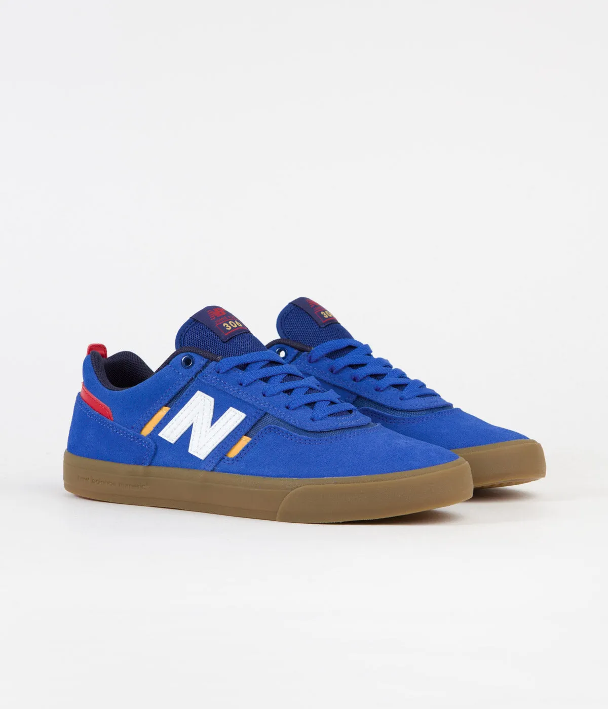 New Balance Numeric 306 Jamie Foy Shoes - Blue / Yellow