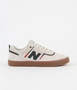 New Balance Numeric 306 Jamie Foy Shoes - White / Green