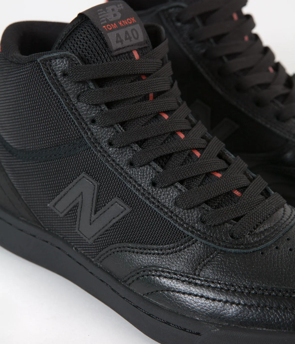 New Balance Numeric 440 Hi Tom Knox Shoes - Black