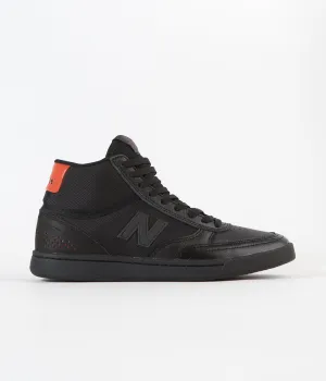 New Balance Numeric 440 Hi Tom Knox Shoes - Black