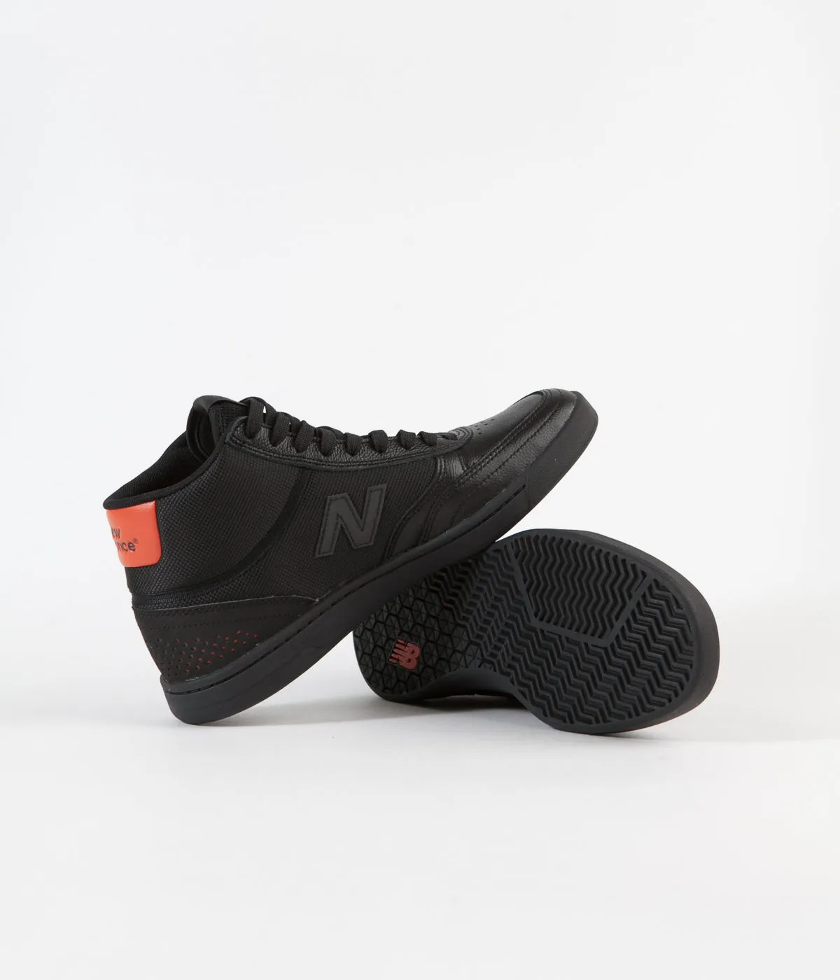 New Balance Numeric 440 Hi Tom Knox Shoes - Black