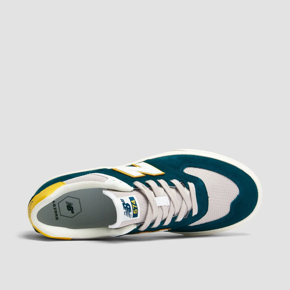 New Balance Numeric 574 Vulc Shoes - Deep Ocean/Sunflower