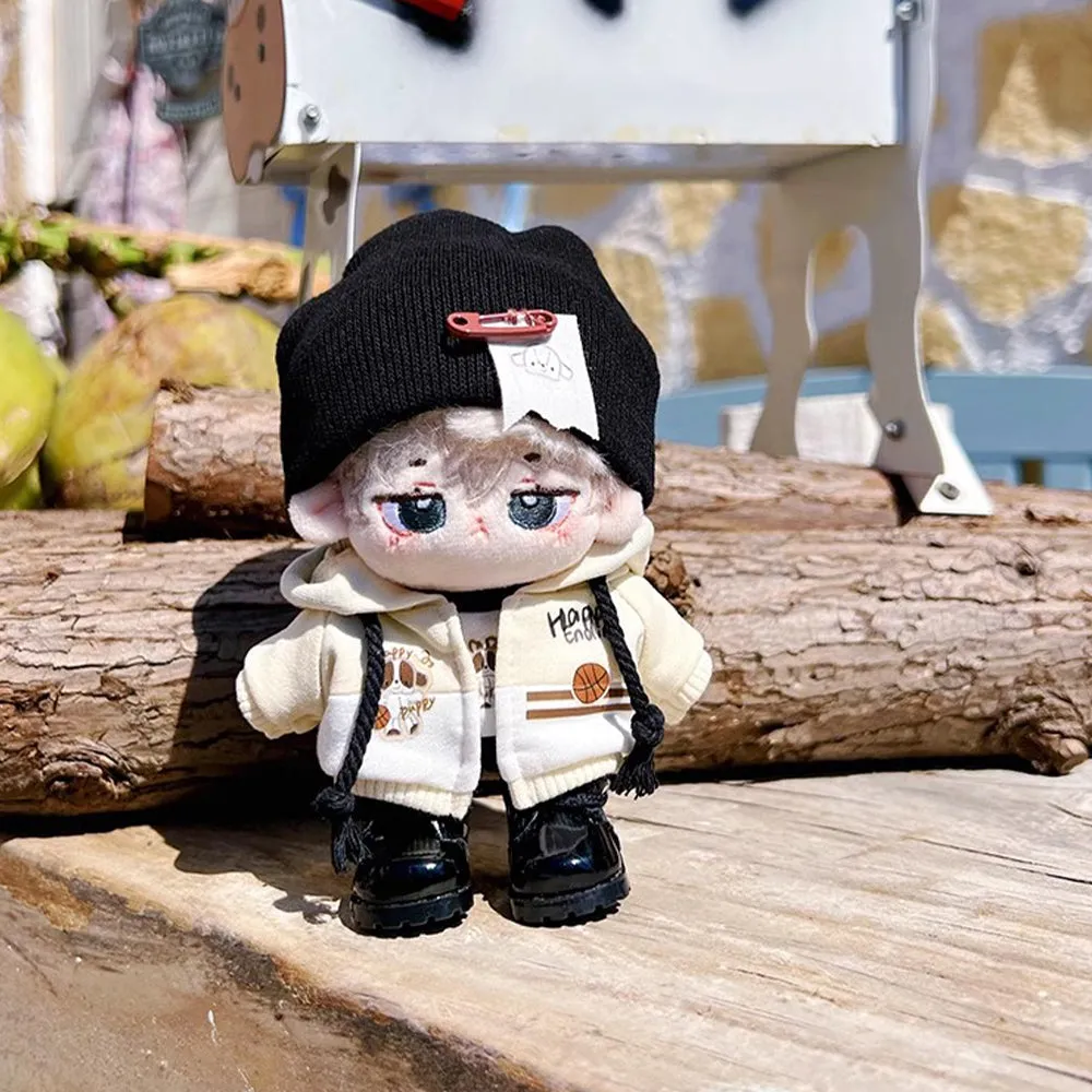 niannyyhouse 10cm 15cm 20cm Plush Doll Clothes Hat T-Shirts Pants Hoodies Shoes Sports Outfit Dolls Dress Up