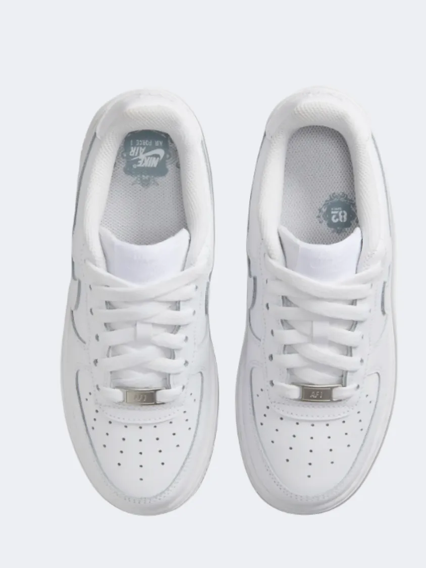 Nike Air Force 1 Le Gs-Boys Lifestyle Shoes White