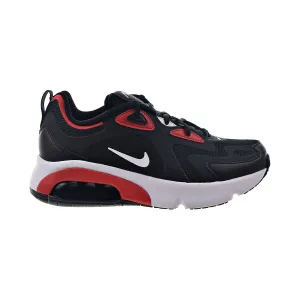 Nike Air Max 200 Big Kids' Shoes Black-White-University Red