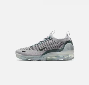 Nike | AIR VAPORMAX 2021 FK SE  { METALLIC SILVER / DARK ATOMIC TEAL