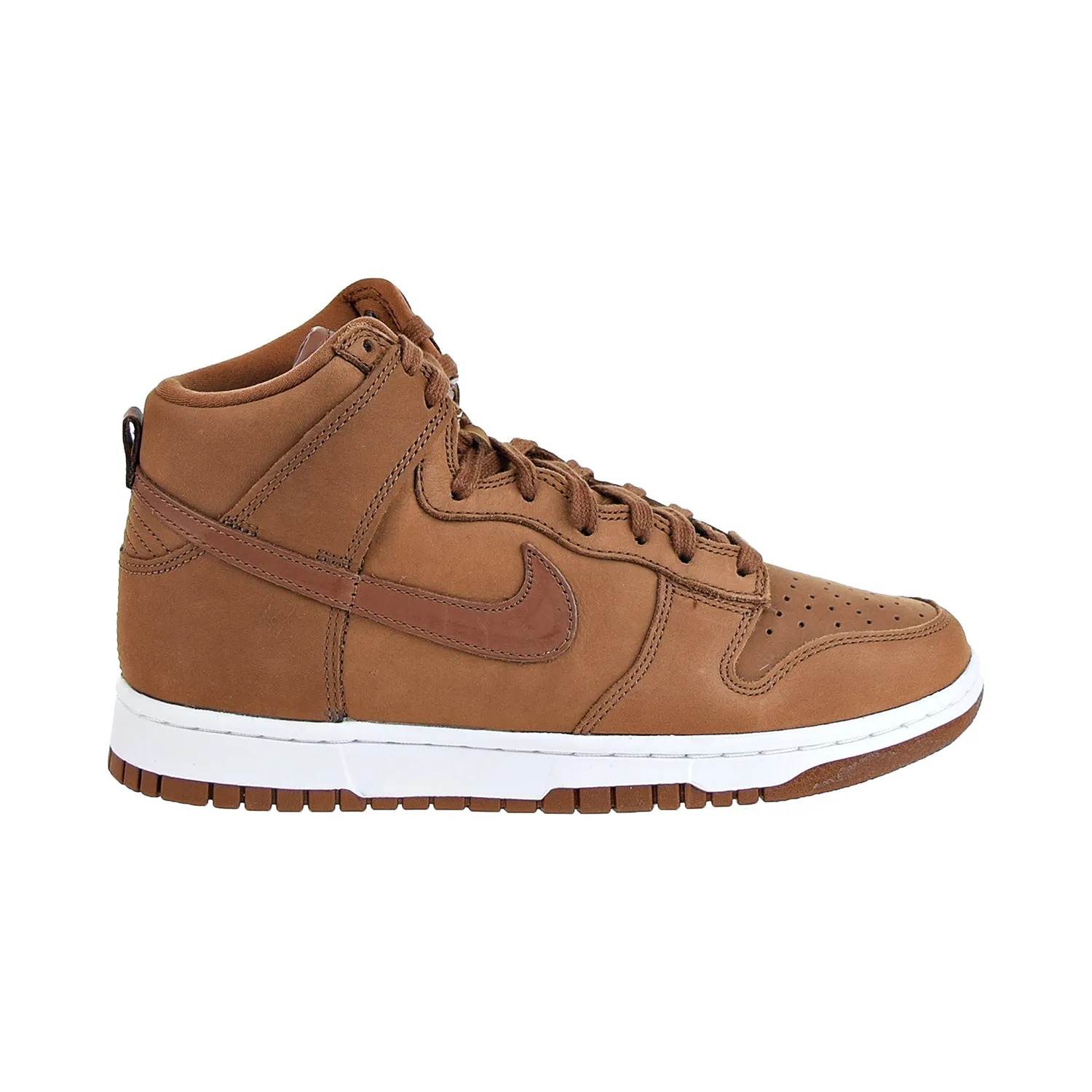 Nike Dunk High Premium Women's Shoes Pecan-White