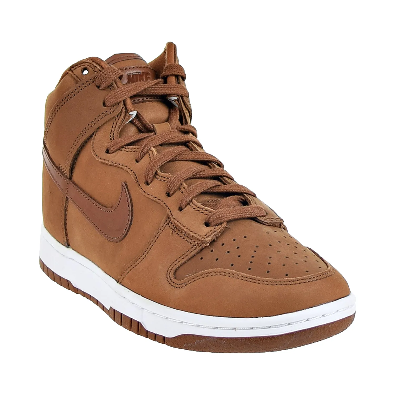 Nike Dunk High Premium Women's Shoes Pecan-White