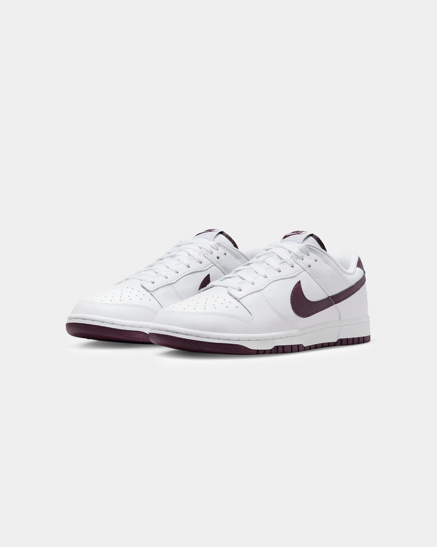 Nike Dunk Low Retro "Night Maroon" White/Night Maroon